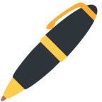 Pen emoji